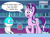 Size: 1776x1329 | Tagged: safe, artist:gradiusfanatic, imported from derpibooru, starlight glimmer, oc, oc:bx-8, robot, unicorn, duo, female, levitation, magic, male, telekinesis