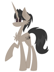 Size: 1280x1707 | Tagged: safe, artist:midori-kiwa-art, imported from derpibooru, oc, oc only, oc:archooves, pony, unicorn, simple background, solo, transparent background