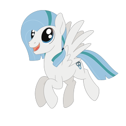 Size: 2048x2048 | Tagged: safe, artist:dyonys, imported from derpibooru, oc, oc:chilling fright, pegasus, flying, male, open mouth, simple background, smiling, stallion, transparent background