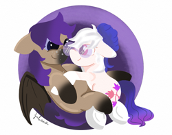 Size: 873x689 | Tagged: safe, artist:julie25609, imported from derpibooru, oc, bat pony, earth pony