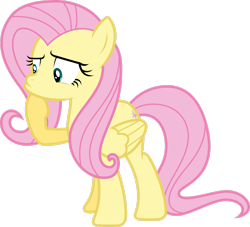 Size: 2571x2333 | Tagged: safe, artist:mehoep, imported from derpibooru, fluttershy, pegasus, pony, .svg available, female, mare, raised hoof, simple background, solo, transparent background, vector