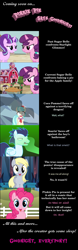 Size: 2000x6450 | Tagged: safe, artist:mlp-silver-quill, imported from derpibooru, coco pommel, derpy hooves, pinkie pie, soarin', starlight glimmer, sugar belle, earth pony, pegasus, pony, unicorn, comic:pinkie pie says goodnight, absurd resolution, comic, coming soon, female, high res, male, mare, our town, stallion, sweet apple acres