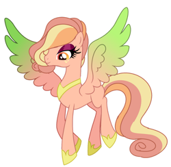 Size: 1280x1249 | Tagged: safe, artist:princess-kitsune-tsu, artist:venomous-cookietwt, imported from derpibooru, oc, oc only, pegasus, pony, base used, colored wings, colored wingtips, female, mare, offspring, parent:big macintosh, parent:princess cadance, parents:cadmac, simple background, solo, transparent background, wings