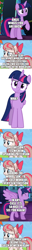 Size: 500x3868 | Tagged: safe, artist:poniiandii, edit, edited screencap, editor:lord you know who, imported from derpibooru, screencap, angel wings, twilight sparkle, alicorn, comic, festival of the two sisters, implied pinkie pie, screencap comic, twilight sparkle (alicorn)