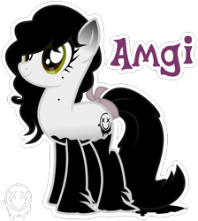 Size: 1731x1935 | Tagged: safe, artist:amgiwolf, imported from derpibooru, oc, oc only, oc:amgi, earth pony, pony, bow, earth pony oc, eyelashes, female, hoof fluff, mare, simple background, solo, tail bow, transparent background