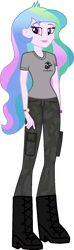 Size: 488x1639 | Tagged: safe, artist:edy_january, imported from derpibooru, princess celestia, alicorn, human, equestria girls, call of duty, call of duty moderen.warfare, call of duty modern warfare, call of duty war.zone, cpt.celestia, humanized, marines, principal celestia, soldiers, solo, u.s marines, usmc, war.zone