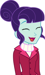 Size: 2000x3268 | Tagged: safe, alternate version, artist:luckreza8, imported from derpibooru, rosette nebula, equestria girls, equestria girls series, twilight under the stars, spoiler:eqg series (season 2), clothes, female, hair bun, happy, simple background, solo, transparent background, vector