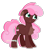 Size: 1024x1105 | Tagged: safe, artist:lazuli, artist:lazuli0209, artist:mint-light, artist:pinkerminty, imported from derpibooru, oc, oc only, oc:cherry twirl, earth pony, pony, base used, chest fluff, female, floppy ears, freckles, mare, offspring, outline, parent:big macintosh, parent:cheerilee, parents:cheerimac, simple background, solo, transparent background, unshorn fetlocks, watermark