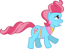 Size: 5159x4000 | Tagged: safe, artist:jeatz-axl, imported from derpibooru, cup cake, earth pony, pony, female, mare, running, simple background, solo, transparent background, vector