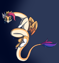 Size: 2372x2500 | Tagged: safe, artist:princessluna325, imported from derpibooru, oc, oc only, oc:cosmos, oc:cosmos luna325, draconequus, draconequus oc, female, solo