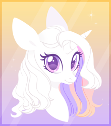 Size: 3000x3407 | Tagged: safe, artist:belka-sempai, imported from derpibooru, oc, oc only, pony, unicorn, beautiful, commission, horn, simple background, solo, unicorn oc