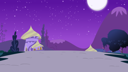 Size: 4000x2250 | Tagged: safe, artist:jeatz-axl, imported from derpibooru, background, moon, mountain, night, no pony, sky, tree, walkway