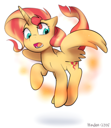 Size: 1300x1500 | Tagged: safe, artist:haden-2375, imported from derpibooru, sunset shimmer, alicorn, unicorn, equestria girls, alicornified, open mouth, race swap, shimmercorn, simple background, white background, wings