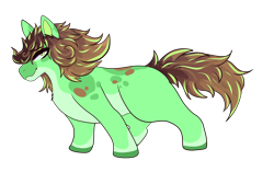 Size: 3500x2200 | Tagged: safe, artist:splairr, imported from derpibooru, oc, oc only, earth pony, pony, colored hooves, earth pony oc, simple background, solo, transparent background