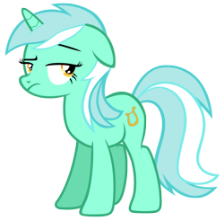 Size: 7100x7000 | Tagged: safe, artist:tardifice, imported from derpibooru, lyra heartstrings, pony, unicorn, absurd resolution, floppy ears, lyra is not amused, simple background, solo, transparent background, unamused, vector