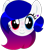 Size: 438x502 | Tagged: safe, artist:bebraveforme, artist:reptaurdrawsmlp, artist:tired-horse-studios, imported from derpibooru, oc, oc only, oc:sherbet swirl, pony, bust, cute, female, heterochromia, mare, ocbetes, portrait, simple background, solo, transparent background