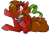Size: 1747x1200 | Tagged: safe, artist:adilord, imported from derpibooru, oc, oc only, oc:adilord, earth pony, pony, derpibooru community collaboration, 2021 community collab, aviator goggles, big tail, blushing, blushing ears, chocolate, clothes, ear blush, eye clipping through hair, eyelashes, female, food, goggles, hidden eyes, holding, hot chocolate, long mane, long tail, looking at you, mare, one eye closed, open mouth, ponysona, raised hoof, rule 63, scarf, simple background, sitting, smiling, smiling at you, solo, transparent background, waving, waving at you, wink, winking at you