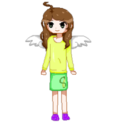 Size: 250x265 | Tagged: safe, artist:ashannemarie, imported from derpibooru, oc, oc only, oc:lemon party, human, humanized, simple background, solo, transparent background