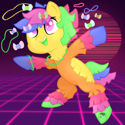 Size: 3000x3000 | Tagged: safe, artist:wickedsketchstudios, imported from derpibooru, oc, oc only, oc:fiesta, piñata pony, pony, iawtc, its a working title con, mascot, piñata, solo