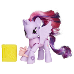 Size: 600x600 | Tagged: safe, imported from derpibooru, twilight sparkle, alicorn, pony, book, brushable, cup, explore equestria, female, irl, mare, photo, solo, toy, twilight sparkle (alicorn)