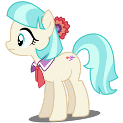 Size: 2449x2449 | Tagged: safe, artist:dashiesparkle, imported from derpibooru, coco pommel, earth pony, pony, rarity takes manehattan, female, mare, simple background, solo, transparent background, vector