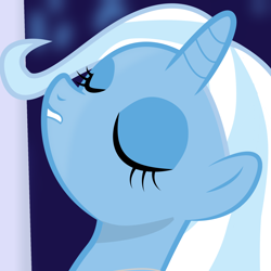 Size: 2000x2000 | Tagged: safe, artist:grapefruitface1, artist:silentmatten, imported from derpibooru, trixie, pony, unicorn, album cover, eyes closed, madonna, ponified, show accurate, solo, vector used