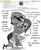 Size: 1250x1510 | Tagged: safe, artist:chopsticks, imported from derpibooru, oc, oc only, oc:chopsticks, oc:cookie cutter, pegasus, pony, adorable distress, ask, ask cookie cutter, blushing, cheek fluff, chest fluff, chipped tooth, cute, dialogue, father and child, father and daughter, female, filly, floppy ears, hat, hug, kicking, male, monochrome, text, unamused, unshorn fetlocks, vulgar, wing hands, winghug, wings, yelling