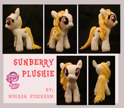 Size: 2308x2000 | Tagged: safe, artist:nooby-banana, imported from derpibooru, oc, oc only, oc:sunberry, earth pony, pony, earth pony oc, plushie, solo