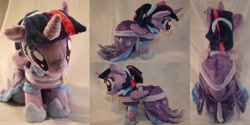 Size: 3986x2000 | Tagged: safe, artist:bastler, imported from derpibooru, twilight sparkle, alicorn, pony, the last problem, clothes, coronation dress, dress, hoof shoes, irl, photo, plushie, second coronation dress, solo, twilight sparkle (alicorn)