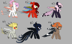 Size: 1164x723 | Tagged: safe, artist:minelvi, imported from derpibooru, oc, oc only, bird, bird pone, pegasus, base used, choker, colored hooves, gray background, jewelry, necklace, pegasus oc, simple background, smiling, two toned wings, wings