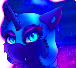 Size: 3218x2914 | Tagged: safe, artist:legionsunite, imported from derpibooru, nightmare moon, princess luna, alicorn, pony, armor, ethereal mane, female, galaxy mane, mare, simple background, transparent background