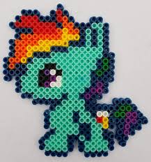 Size: 217x232 | Tagged: safe, artist:@cameron, imported from derpibooru, rainbow dash, craft, cute, dashabetes, fuse beads, images, perler beads, picture for breezies, pixel art