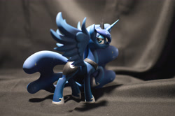 Size: 5600x3728 | Tagged: safe, artist:nocturne star, artist:shuxer59, imported from derpibooru, princess luna, alicorn, pony, figurine, photo, photography, statue