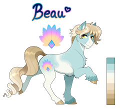 Size: 908x792 | Tagged: safe, artist:lastnight-light, imported from derpibooru, oc, oc only, oc:beau, earth pony, pony, male, simple background, solo, stallion, transparent background