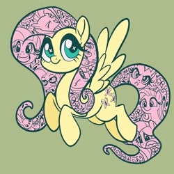 Size: 2048x2048 | Tagged: dead source, safe, artist:sophieascruggs, artist:sophillia, imported from derpibooru, part of a set, angel bunny, fluttershy, bat pony, pegasus, pony, :i, alternate hairstyle, bat ponified, cute, decorative hatching, fangs, female, flutterbat, flutterbob, fluttershy is best facemaker too, fluttersquee, flutteryay, green background, hipstershy, mare, multeity, one eye closed, race swap, shyabetes, simple background, so much flutter, solo, we bought two cakes, wingding eyes, wink