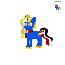 Size: 5315x5315 | Tagged: safe, artist:dima_depresant, edit, editor:aleksandr kris, imported from derpibooru, oc, oc only, oc:princess mapperian, alicorn, pony, derpibooru community collaboration, 2021 community collab, absurd resolution, cute, female, jewelry, mare, redraw, simple background, solo, transparent background