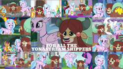 Size: 1966x1107 | Tagged: safe, edit, edited screencap, editor:quoterific, imported from derpibooru, screencap, berry blend, berry bliss, end zone, gallus, huckleberry, ocellus, peppermint goldylinks, rockhoof, sandbar, silverstream, smolder, spike, summer breeze, twilight sparkle, yona, alicorn, yak, a matter of principals, a rockhoof and a hard place, non-compete clause, school daze, the end in friend, the hearth's warming club, uprooted, female, friendship student, lesbian, mop, rockhoof's shovel, school of friendship, shipping, shovel, student six, the place where we belong, twilight sparkle (alicorn), yonastream