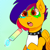 Size: 2000x2000 | Tagged: safe, artist:von babbitt, imported from derpibooru, oc, oc only, oc:stage dive, pegasus, pony, female, food, popsicle, solo, solo female
