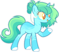 Size: 1403x1242 | Tagged: safe, artist:kurosawakuro, imported from derpibooru, oc, oc only, pony, unicorn, base used, female, mare, offspring, parent:lyra heartstrings, parent:rainbow dash, parents:lyradash, simple background, solo, transparent background