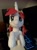 Size: 1468x1958 | Tagged: safe, artist:fireflytwinkletoes, artist:kyoshyu, imported from derpibooru, oc, oc only, oc:air burst, alicorn, pony, irl, photo, plushie, solo