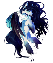 Size: 1024x1223 | Tagged: safe, artist:chocoshibaka, imported from derpibooru, oc, oc only, oc:tundra, horse, pegasus, pony, chest fluff, chestfluff, draft, fluffy, large wings, simple background, solo, transparent background, unshorn fetlocks, wings