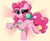 Size: 4096x3378 | Tagged: safe, artist:kittyrosie, imported from derpibooru, pinkie pie, earth pony, pony, blushing, candy, cupcake, cute, diapinkes, food, lollipop, messy mane, solo, starry eyes, tongue out, wingding eyes