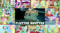 Size: 1966x1107 | Tagged: safe, edit, edited screencap, editor:quoterific, imported from derpibooru, screencap, fluttershy, gentle breeze, posey shy, rainbow dash, rarity, zephyr breeze, pegasus, flutter brutter, male