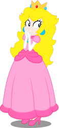 Size: 1666x3600 | Tagged: safe, artist:atomicmillennial, imported from derpibooru, human, equestria girls, barely eqg related, clothes, crossover, crown, dress, ear piercing, earring, equestria girls style, equestria girls-ified, female, gloves, gown, high heels, jewelry, piercing, pink dress, pink shoes, princess peach, regalia, shoes, simple background, super mario bros., transparent background, vector