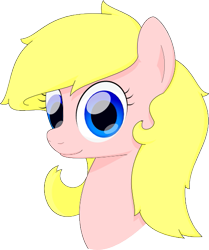 Size: 463x553 | Tagged: safe, artist:zombietator, imported from derpibooru, oc, oc:claire, pegasus, pony, bust, eyelashes, female, mare, pegasus oc, simple background, smiling, transparent background