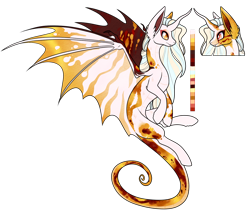 Size: 1280x1146 | Tagged: safe, artist:velnyx, imported from derpibooru, oc, oc only, oc:auric ember, dracony, dragon, hybrid, male, simple background, solo, transparent background