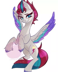 Size: 456x571 | Tagged: safe, artist:preservedplumbo, imported from derpibooru, zipp storm, pegasus, pony, spoiler:my little pony: a new generation, female, g5, mare, my little pony: a new generation, simple background, solo, white background