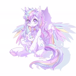 Size: 2048x2048 | Tagged: safe, artist:qamar, imported from derpibooru, oc, oc only, alicorn, pony, alicorn oc, high res, horn, solo, wings