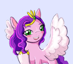 Size: 900x790 | Tagged: safe, artist:medley-lark, imported from derpibooru, pipp petals, pegasus, g5, solo