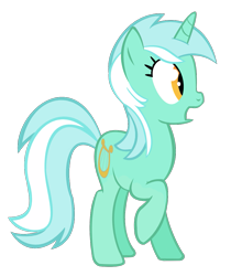 Size: 907x1080 | Tagged: safe, artist:iamthegreatlyra, imported from derpibooru, lyra heartstrings, pony, unicorn, female, open mouth, simple background, solo, surprised, transparent background, vector